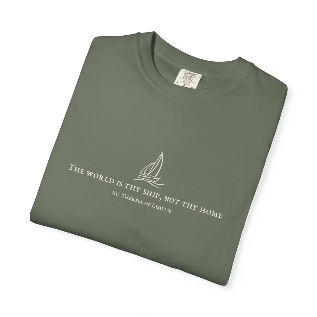 "The World is Thy Ship" T-shirt