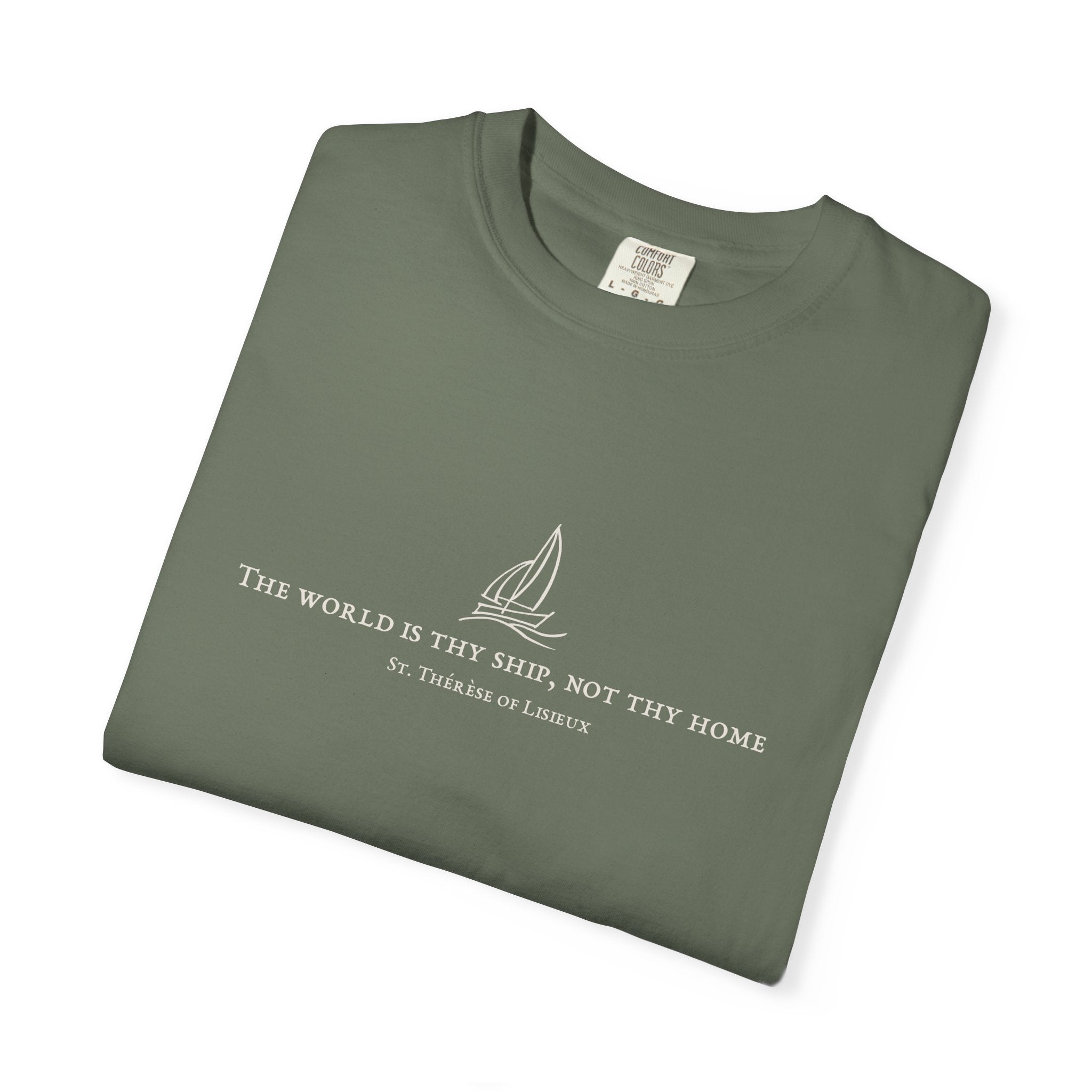 "The World is Thy Ship" T-shirt