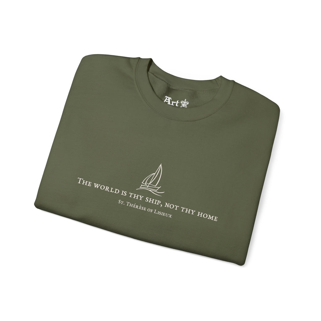 "The World is Thy Ship" Sweatshirt