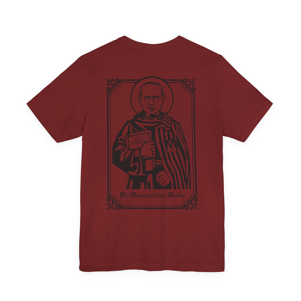 St. Maximilian Kolbe Lightweight Jersey Tee