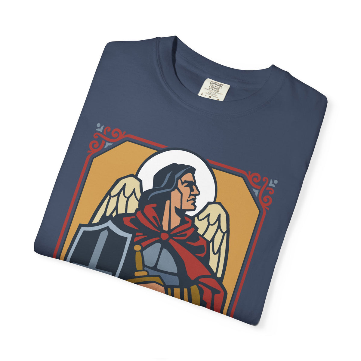 St. Michael Archangel T-Shirt | Comfort Colors Christian Tee | Catholic Gift | Faith Tee