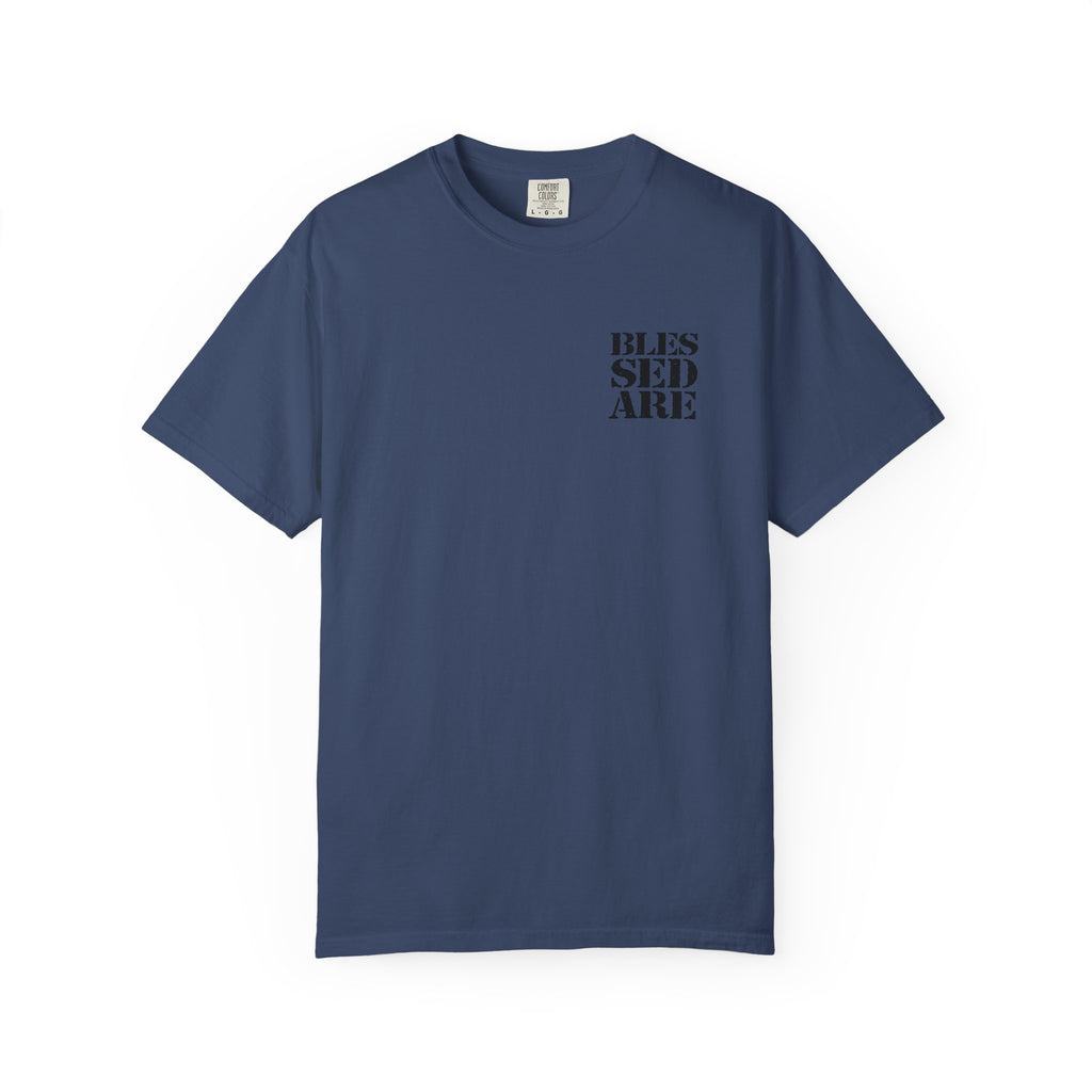 Blessed Are T-Shirt | Beatitudes Scripture Faith Christian Tee