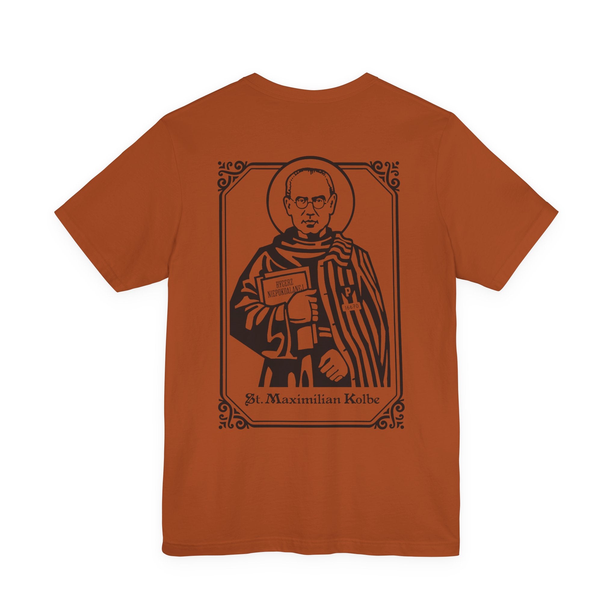 St. Maximilian Kolbe Lightweight Jersey Tee