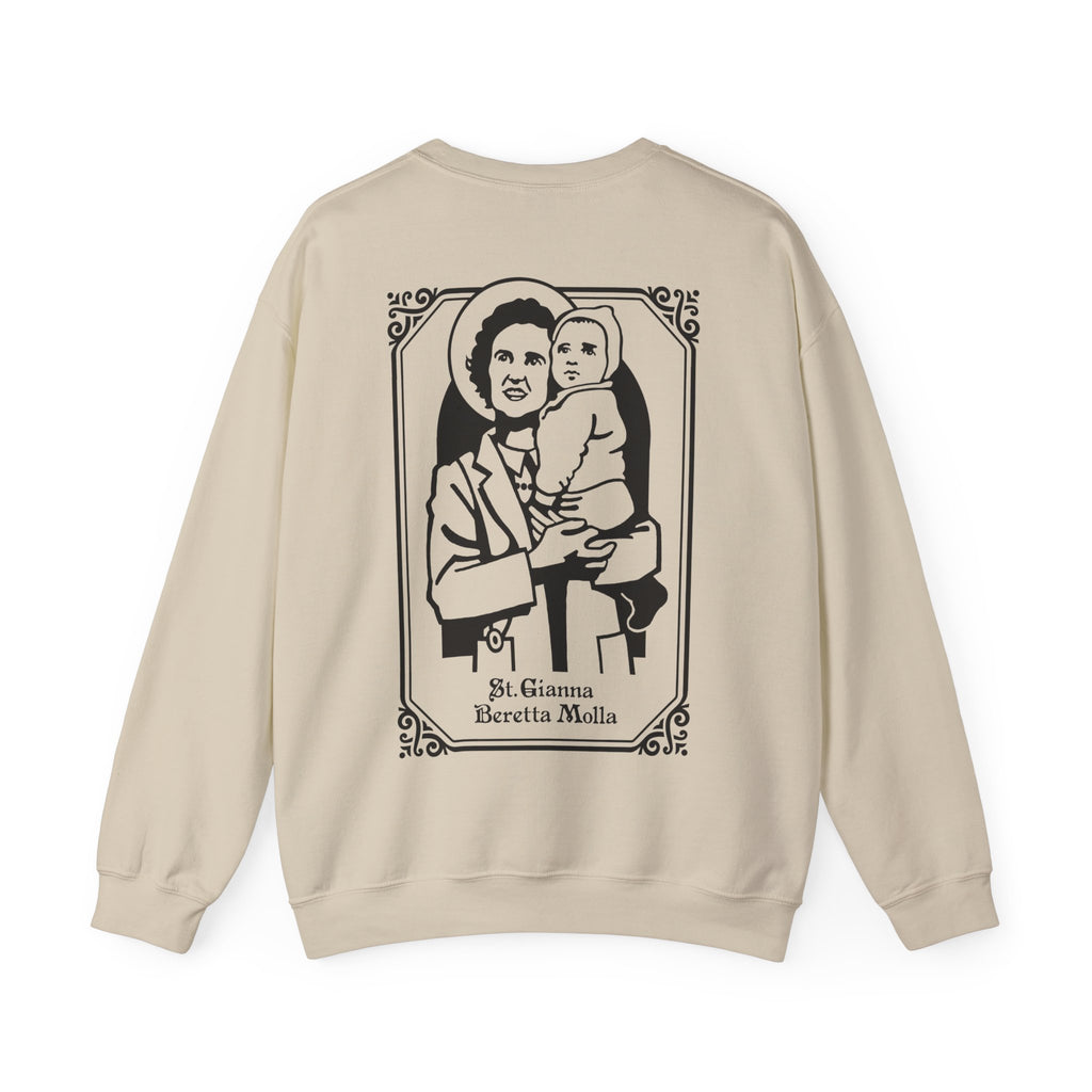 Saint Gianna Beretta Molla Sweatshirt