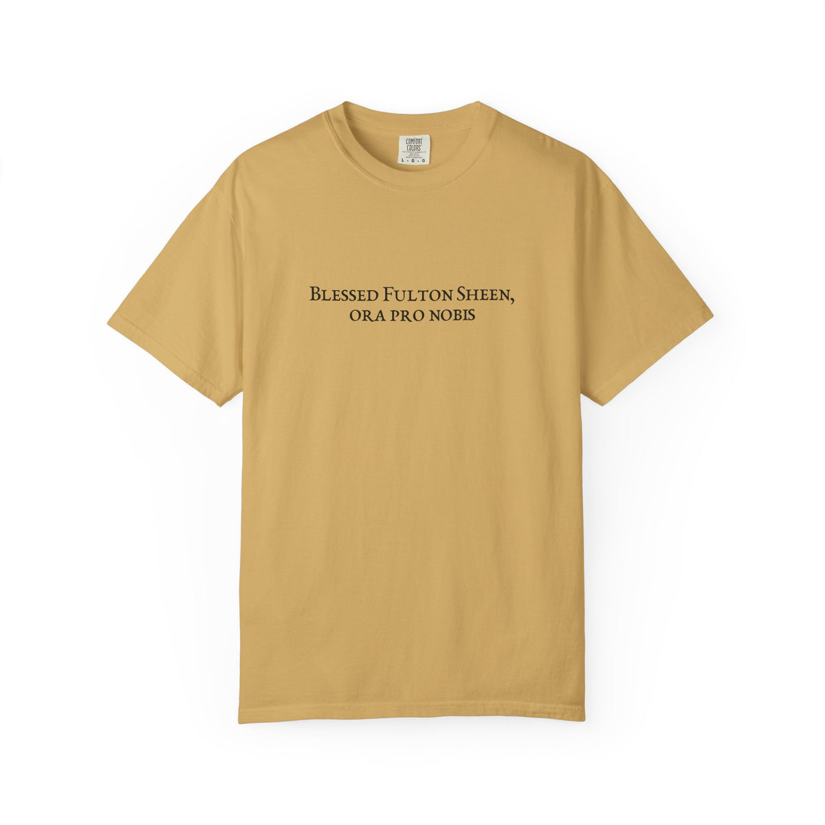Blessed Fulton Sheen T-Shirt | Faith-Based Apparel | Religious Gift | Christian | Catholic Gift | Saint Shirt | Comfort Colors