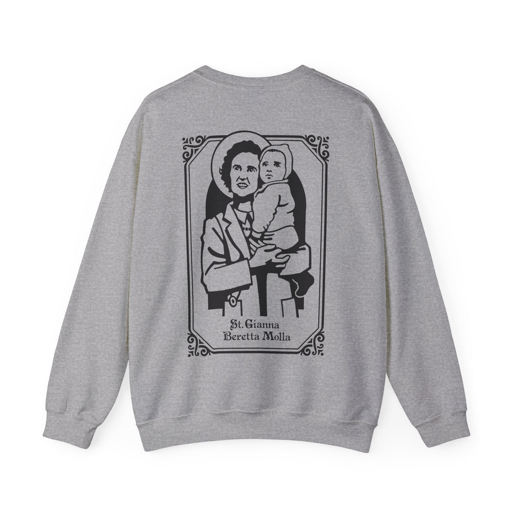 Saint Gianna Beretta Molla Sweatshirt