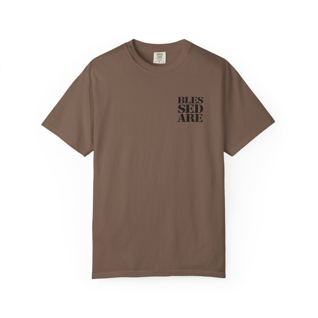 Blessed Are T-Shirt | Beatitudes Scripture Faith Christian Tee