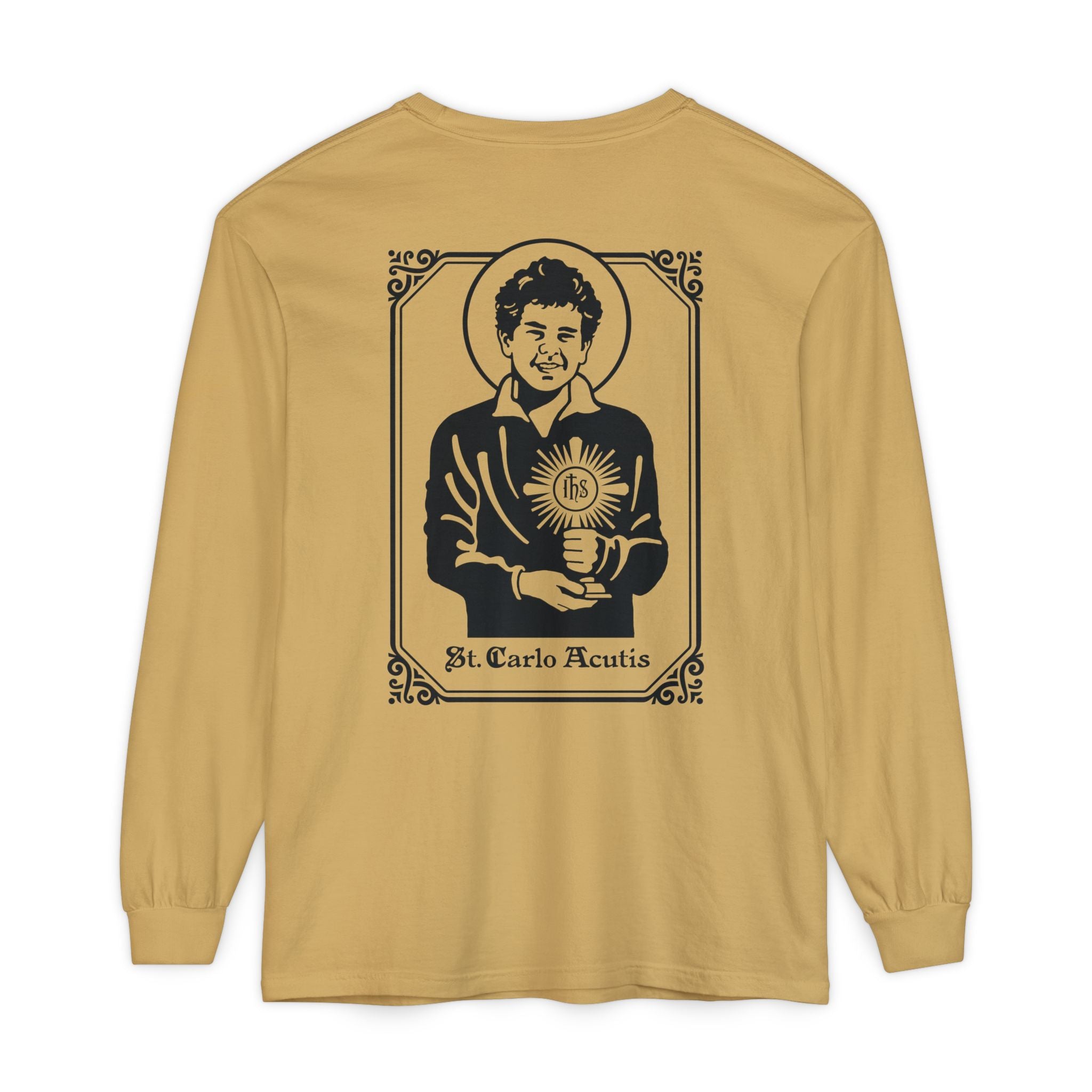 St. Carlo Acutis Long Sleeve T-Shirt