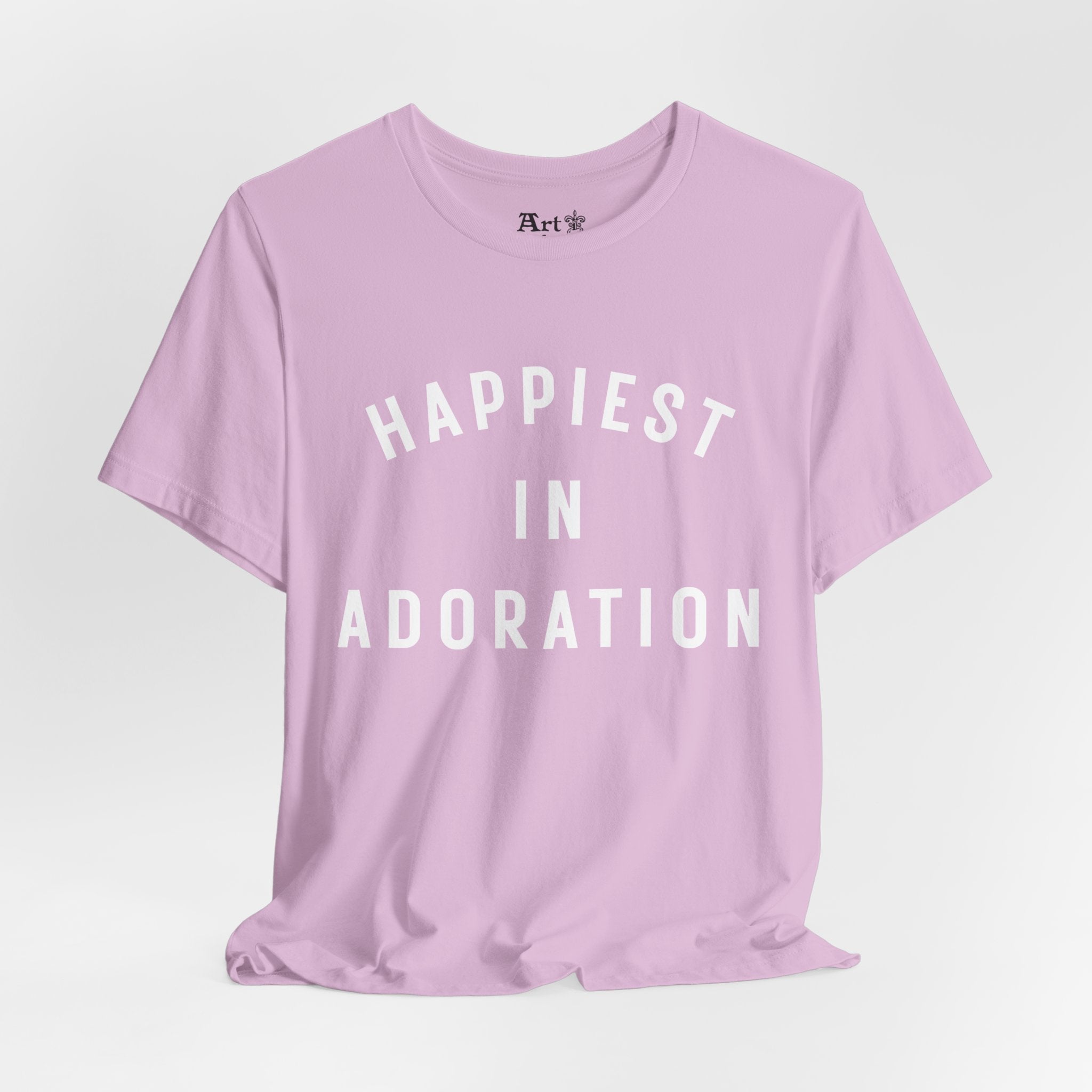"Happiest in Adoration" T-Shirt