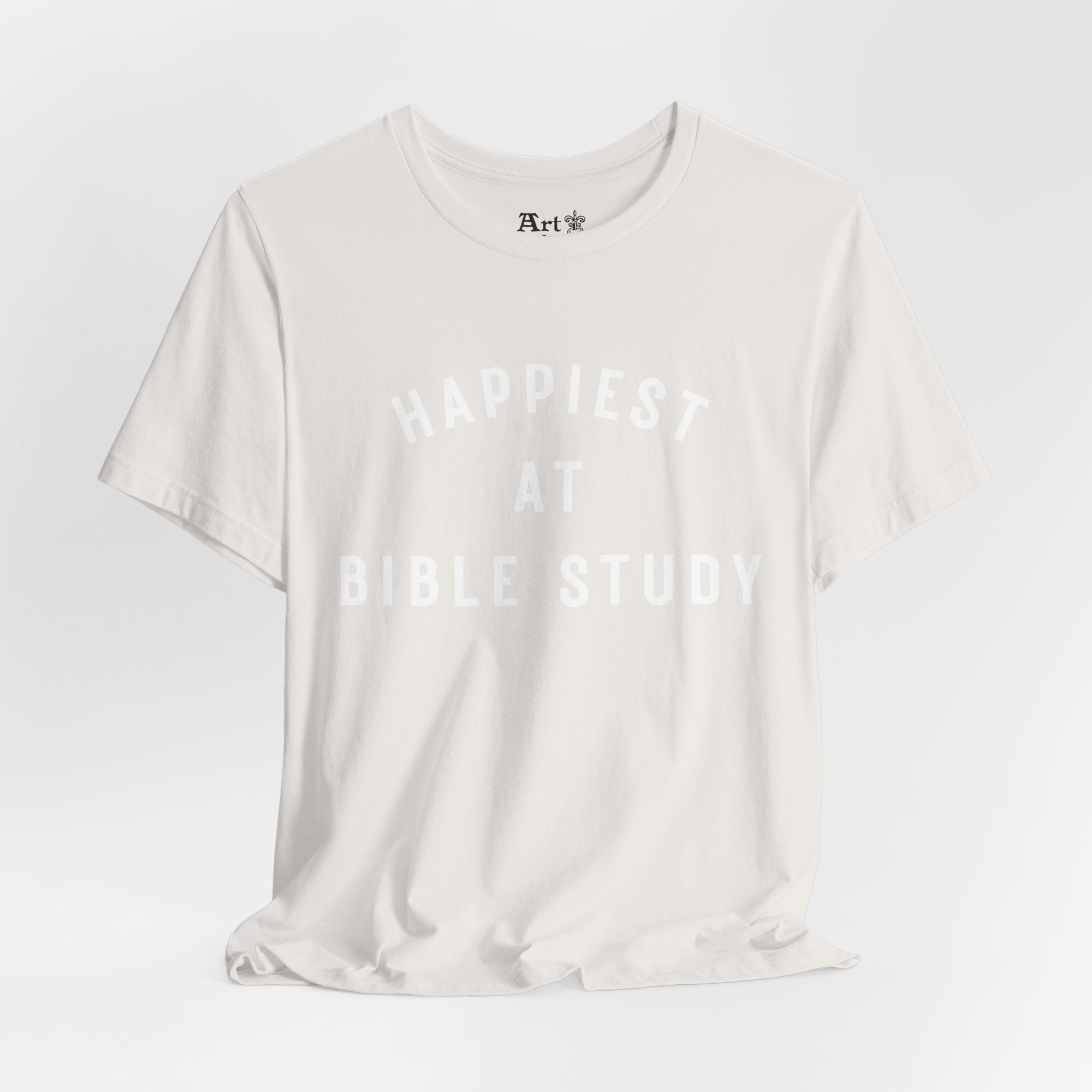 "Happiest at Bible Study" T-Shirt