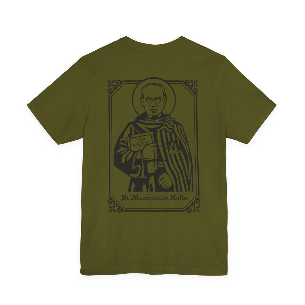 St. Maximilian Kolbe Lightweight Jersey Tee
