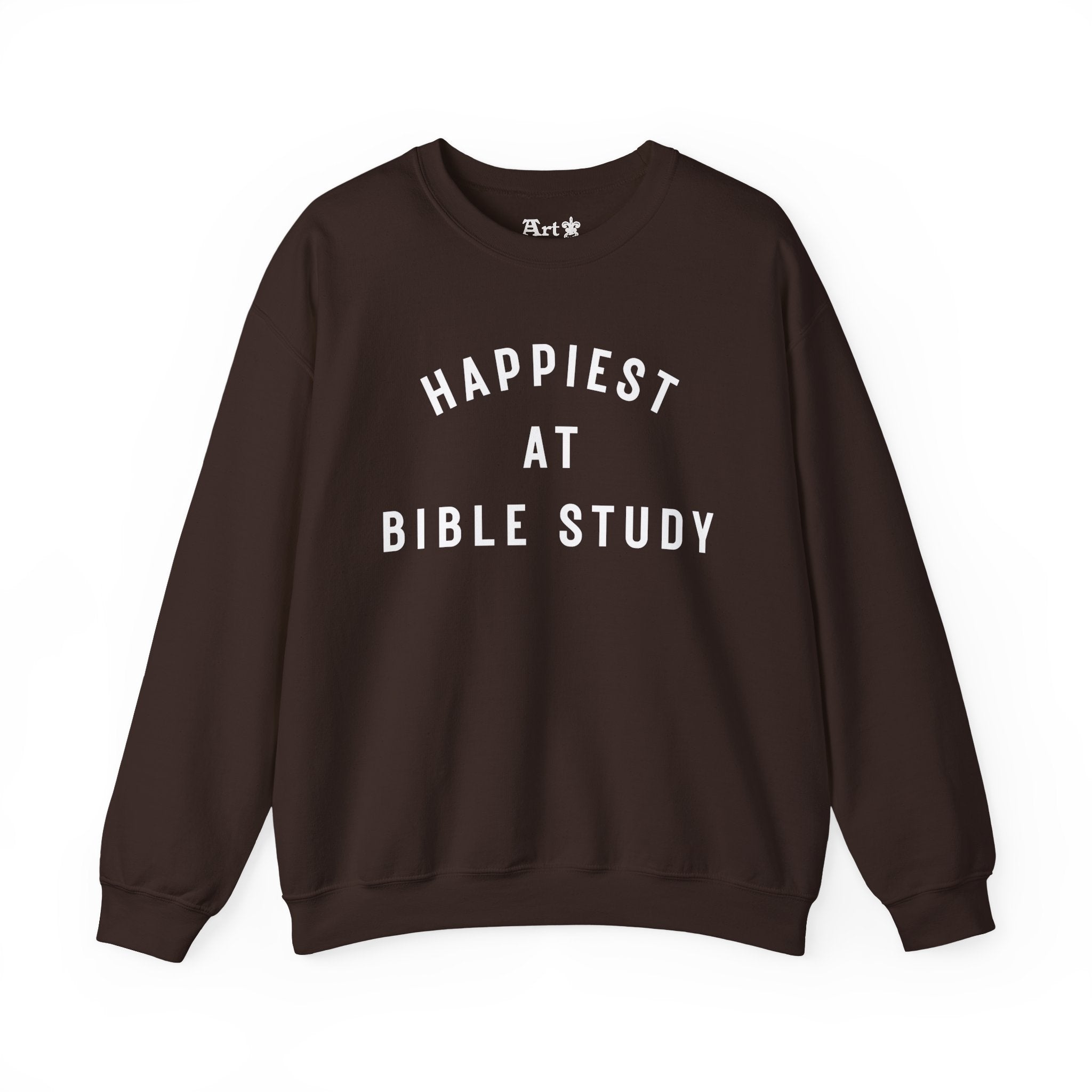 "Happiest at Bible Study" Sweatshirt