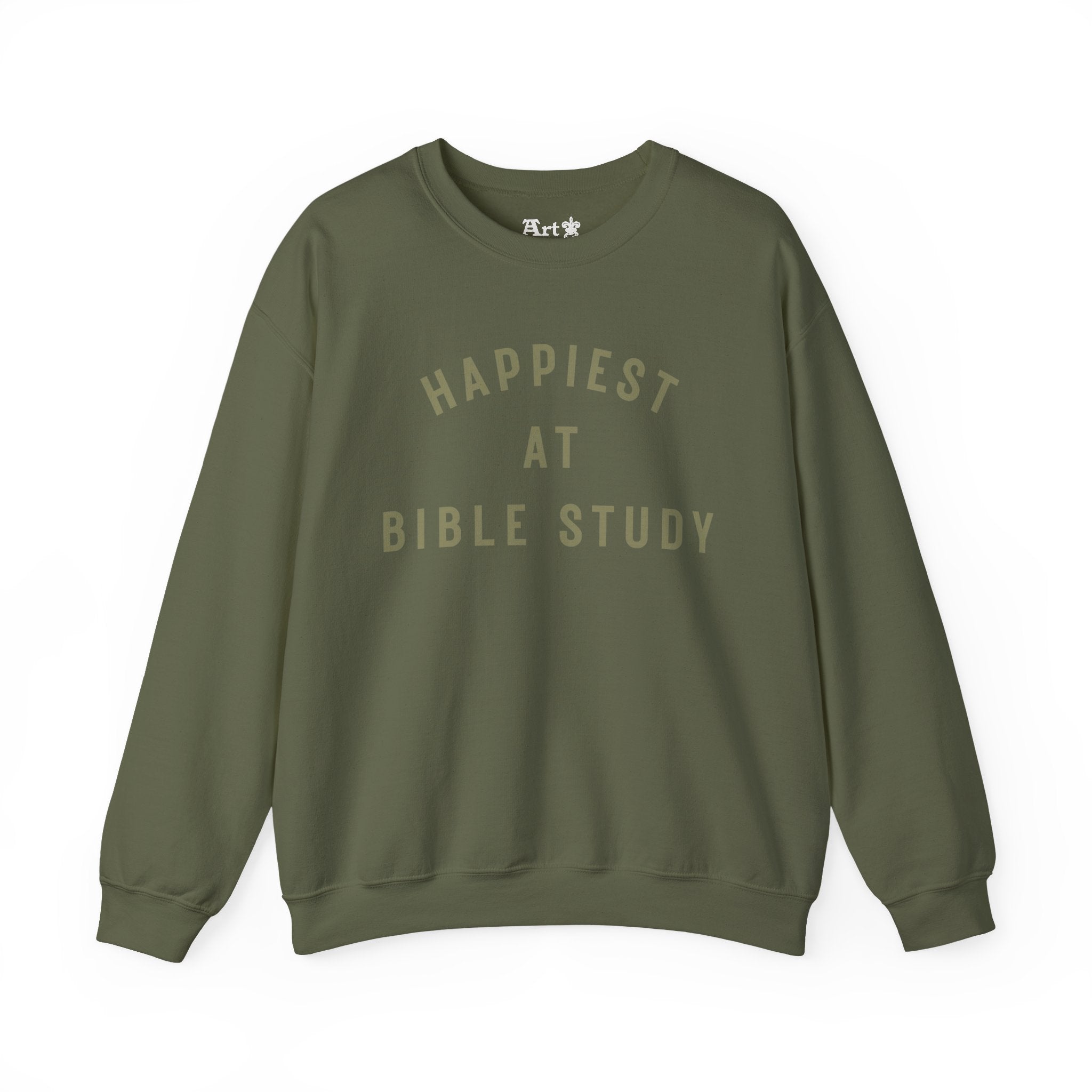 "Happiest at Bible Study" Sweatshirt