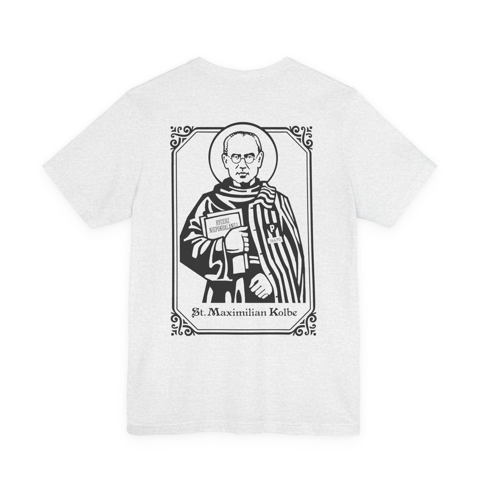 St. Maximilian Kolbe Lightweight Jersey Tee
