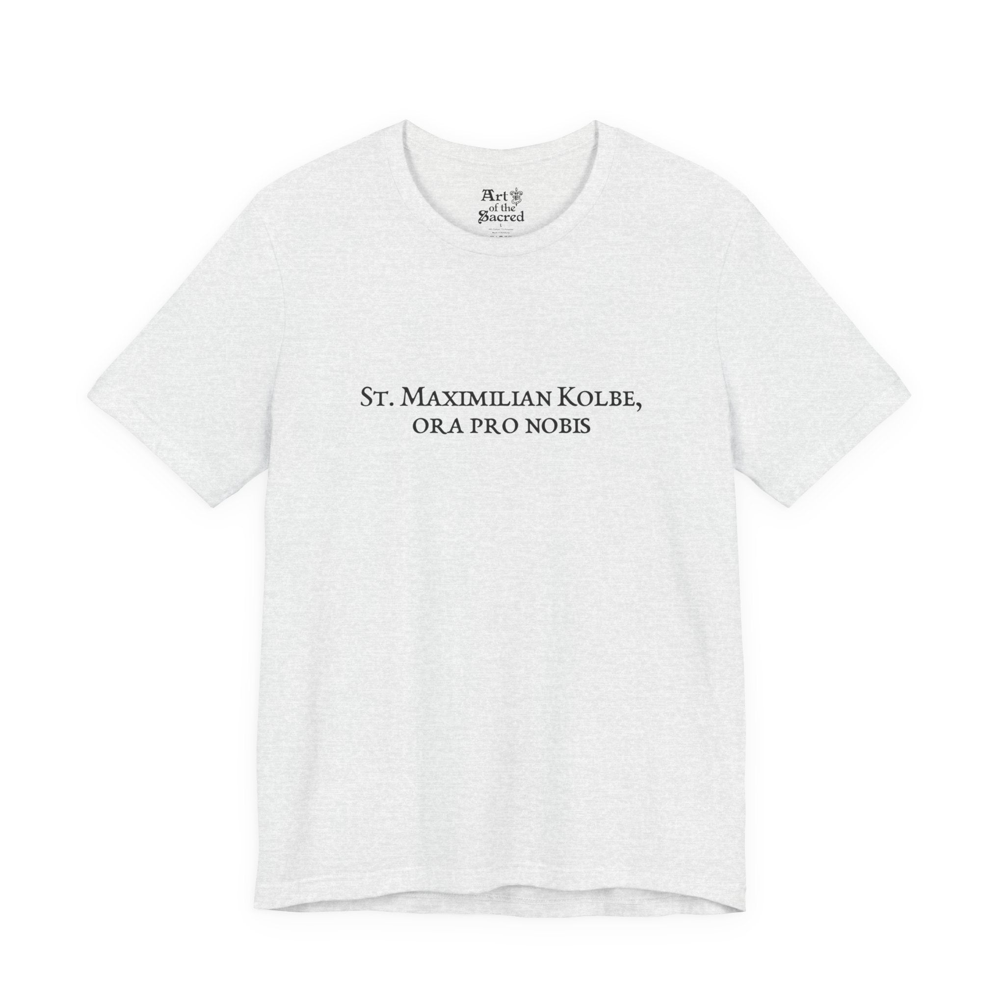 St. Maximilian Kolbe Lightweight Jersey Tee