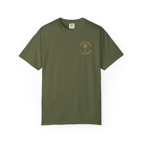 "Happiest When Altar Serving" Crest T-Shirt