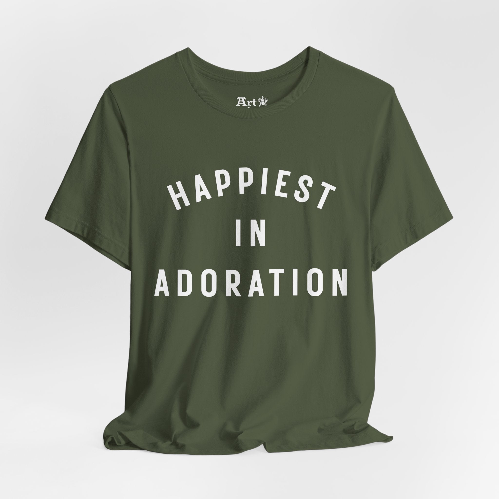 "Happiest in Adoration" T-Shirt