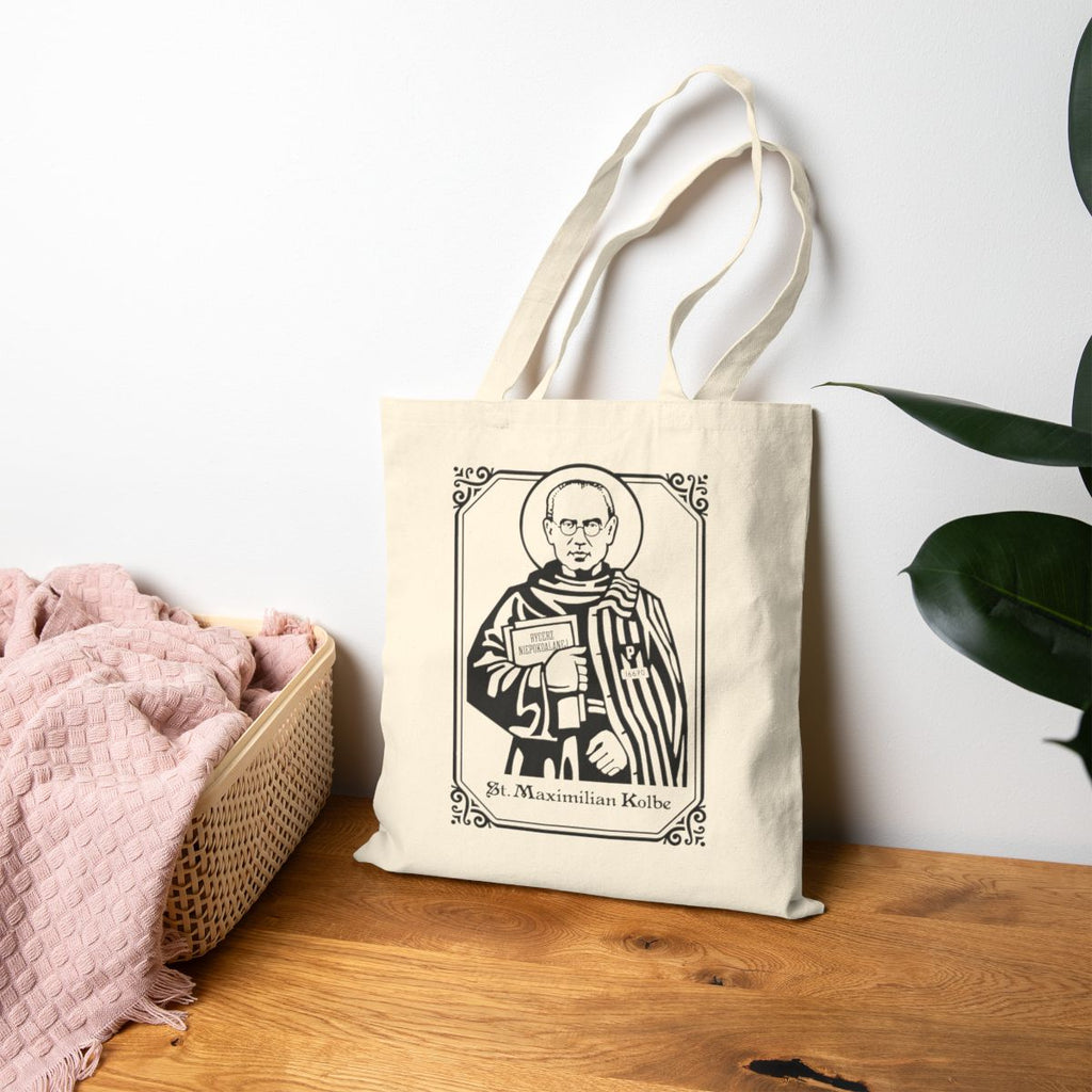 St. Maximilian Kolbe Tote Bag