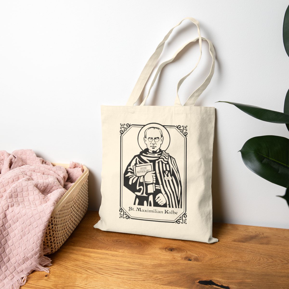 St. Maximilian Kolbe Tote Bag