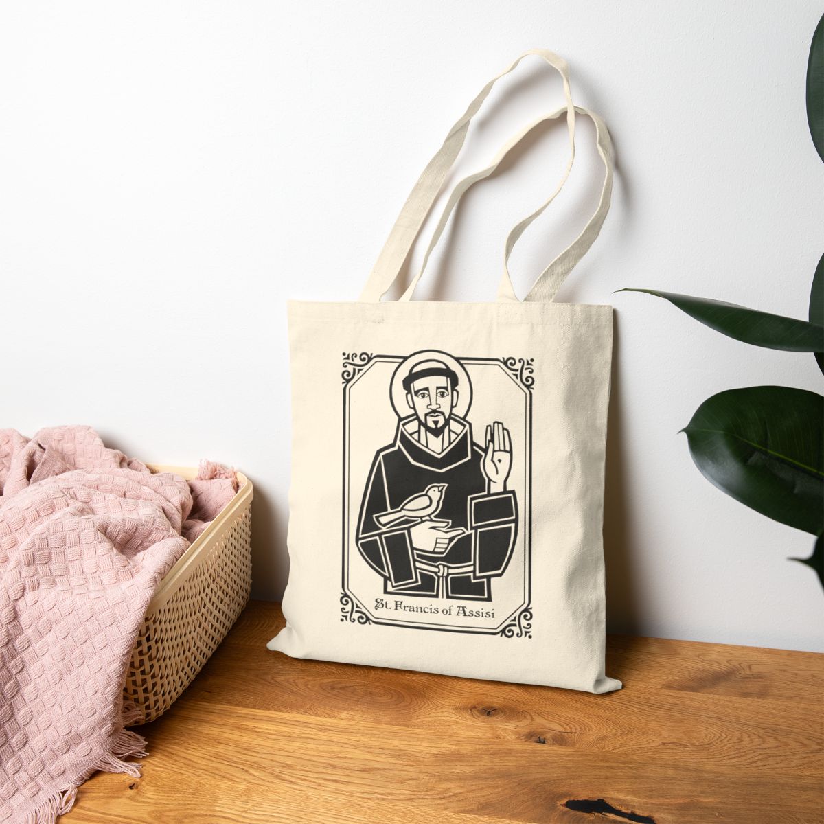 St. Francis of Assisi Tote Bag