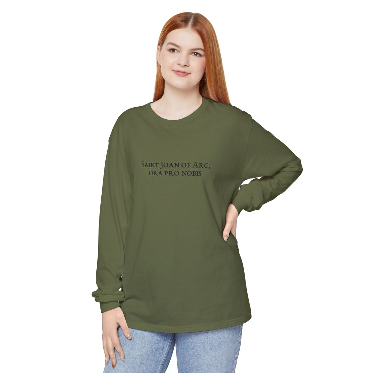 St. Joan of Arc Long Sleeve T-Shirt