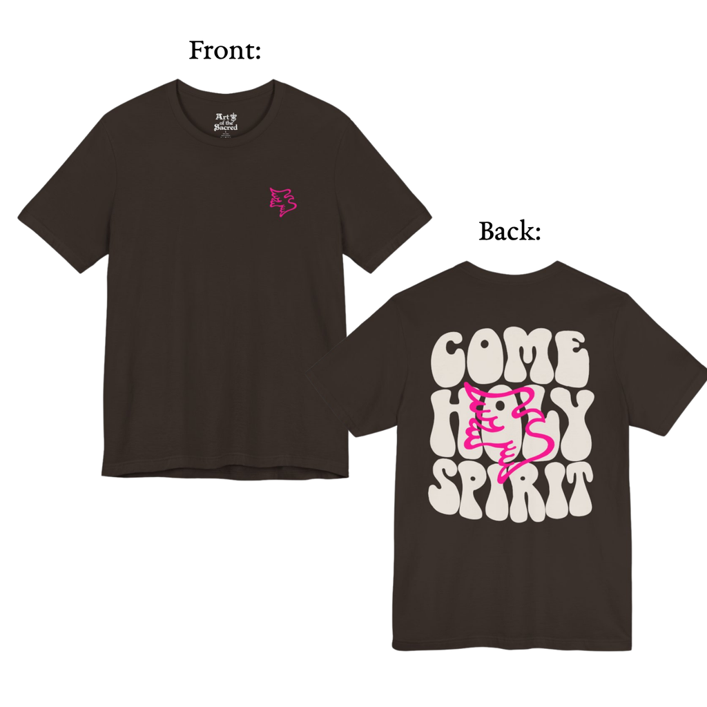 Come Holy Spirit Short Sleeve Tee | Christian Gift | Faith Shirt