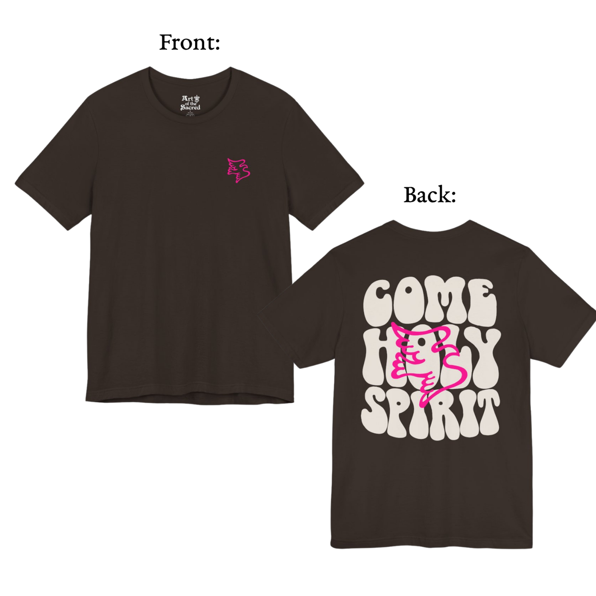 Come Holy Spirit Short Sleeve Tee | Christian Gift | Faith Shirt