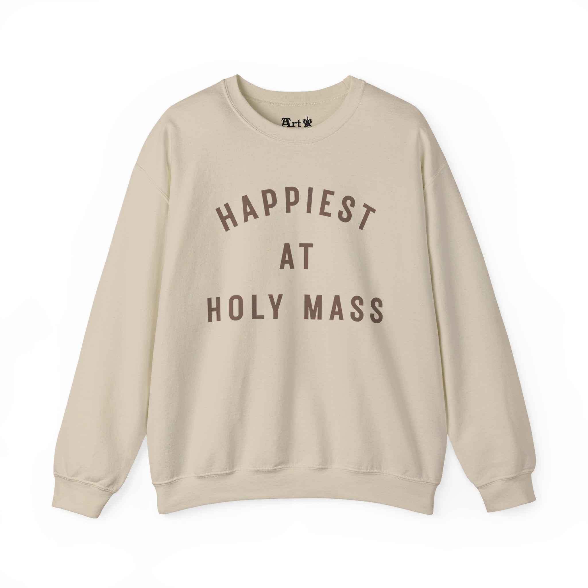 "Happiest at Holy Mass" Sweatshirt