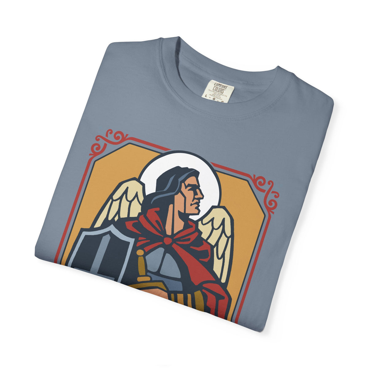 St. Michael Archangel T-Shirt | Comfort Colors Christian Tee | Catholic Gift | Faith Tee