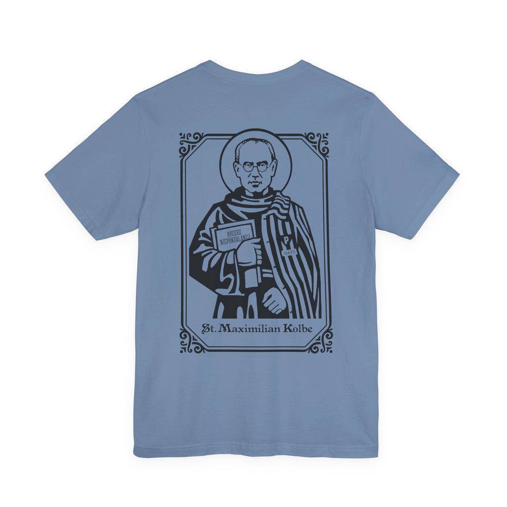 St. Maximilian Kolbe Lightweight Jersey Tee