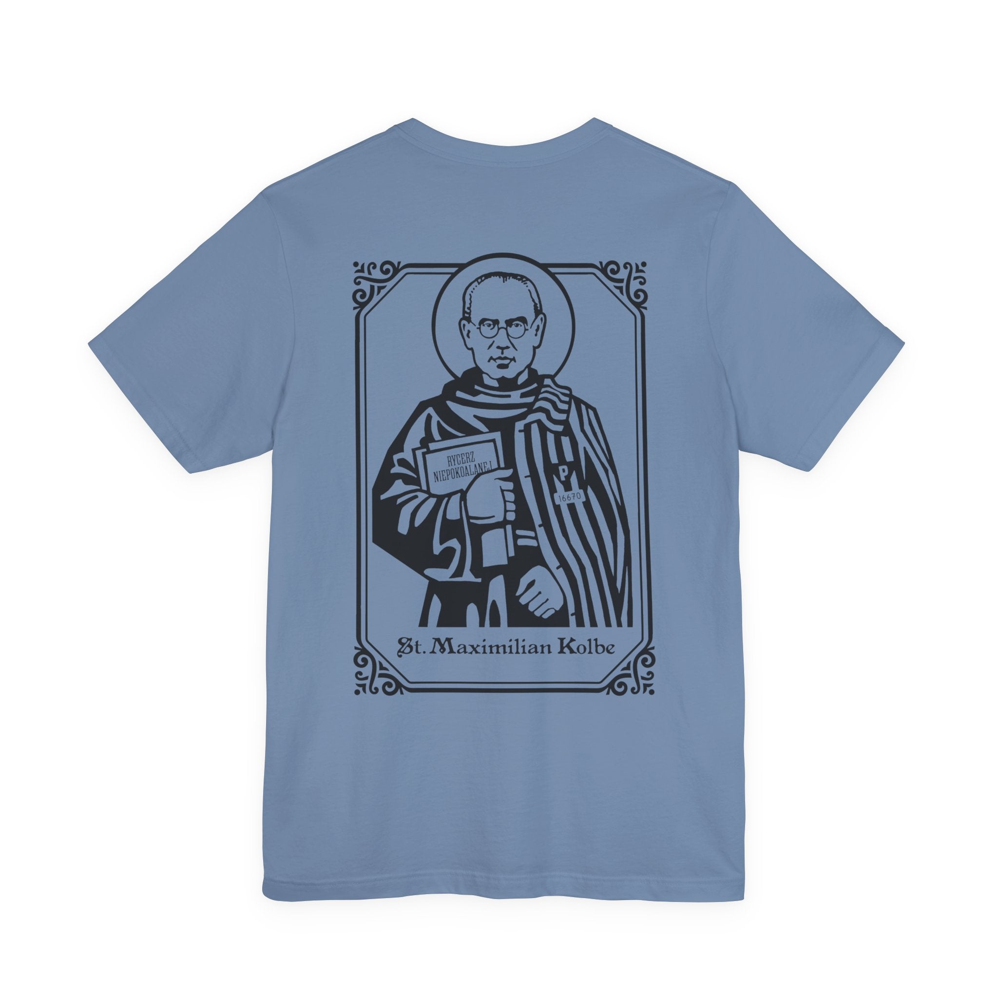St. Maximilian Kolbe Lightweight Jersey Tee