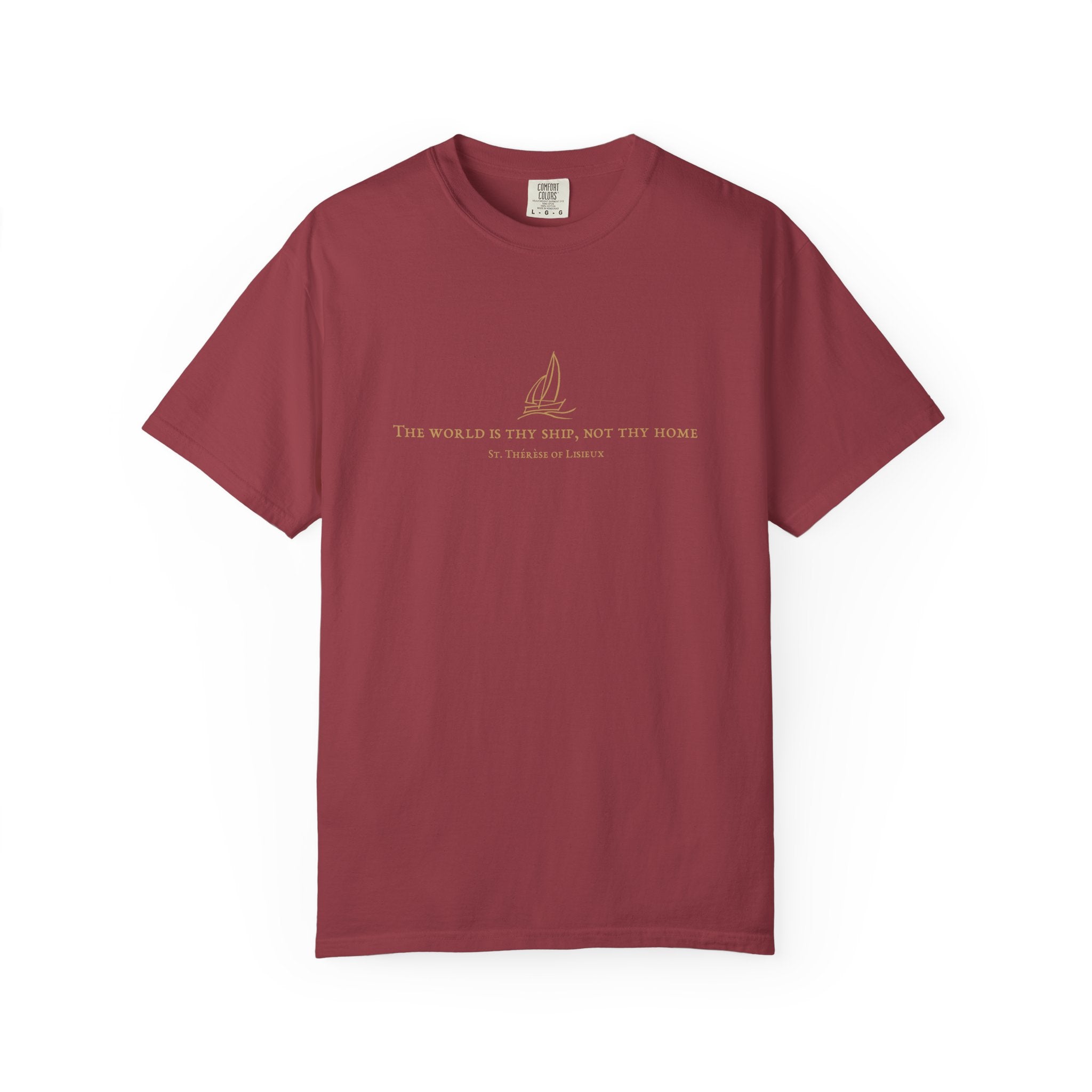 "The World is Thy Ship" T-shirt