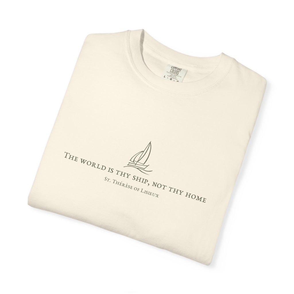 "The World is Thy Ship" T-shirt