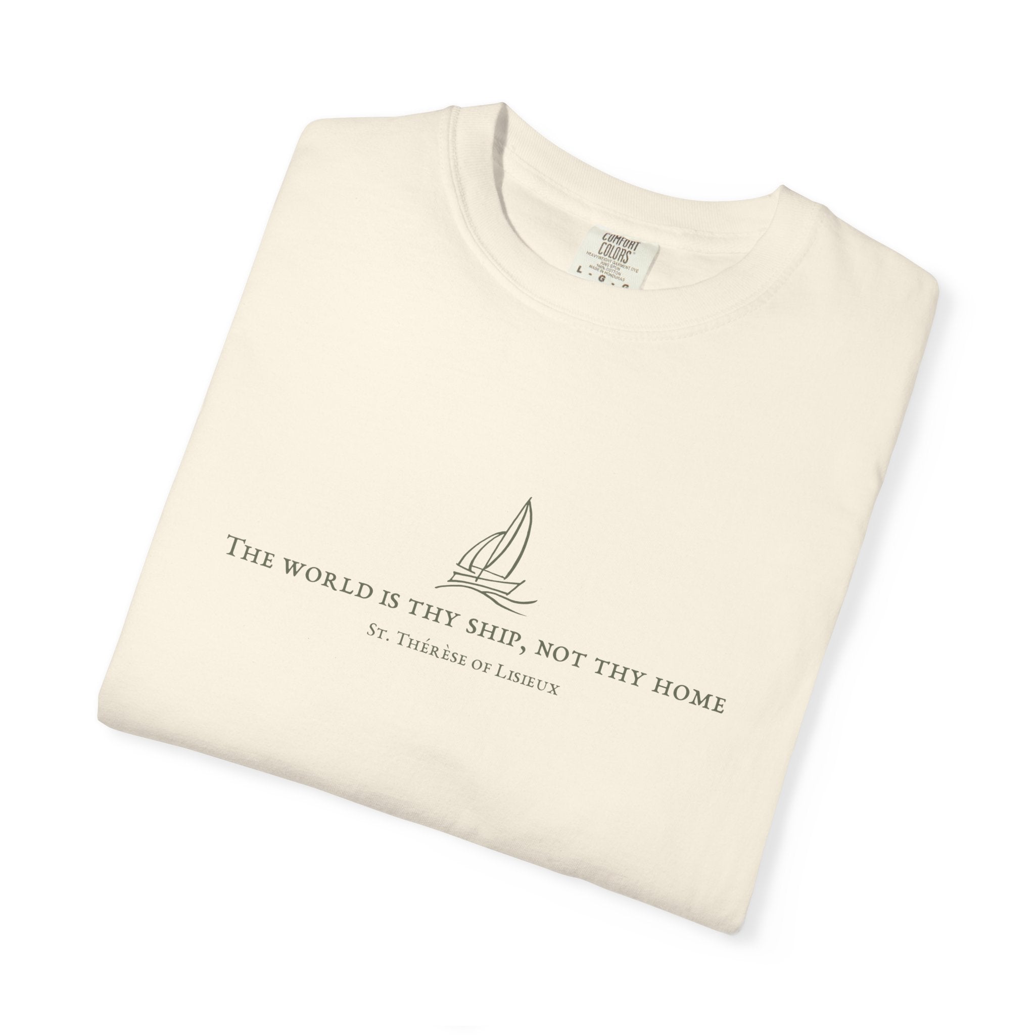 "The World is Thy Ship" T-shirt
