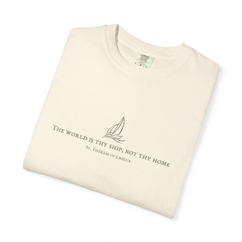 "The World is Thy Ship" T-shirt