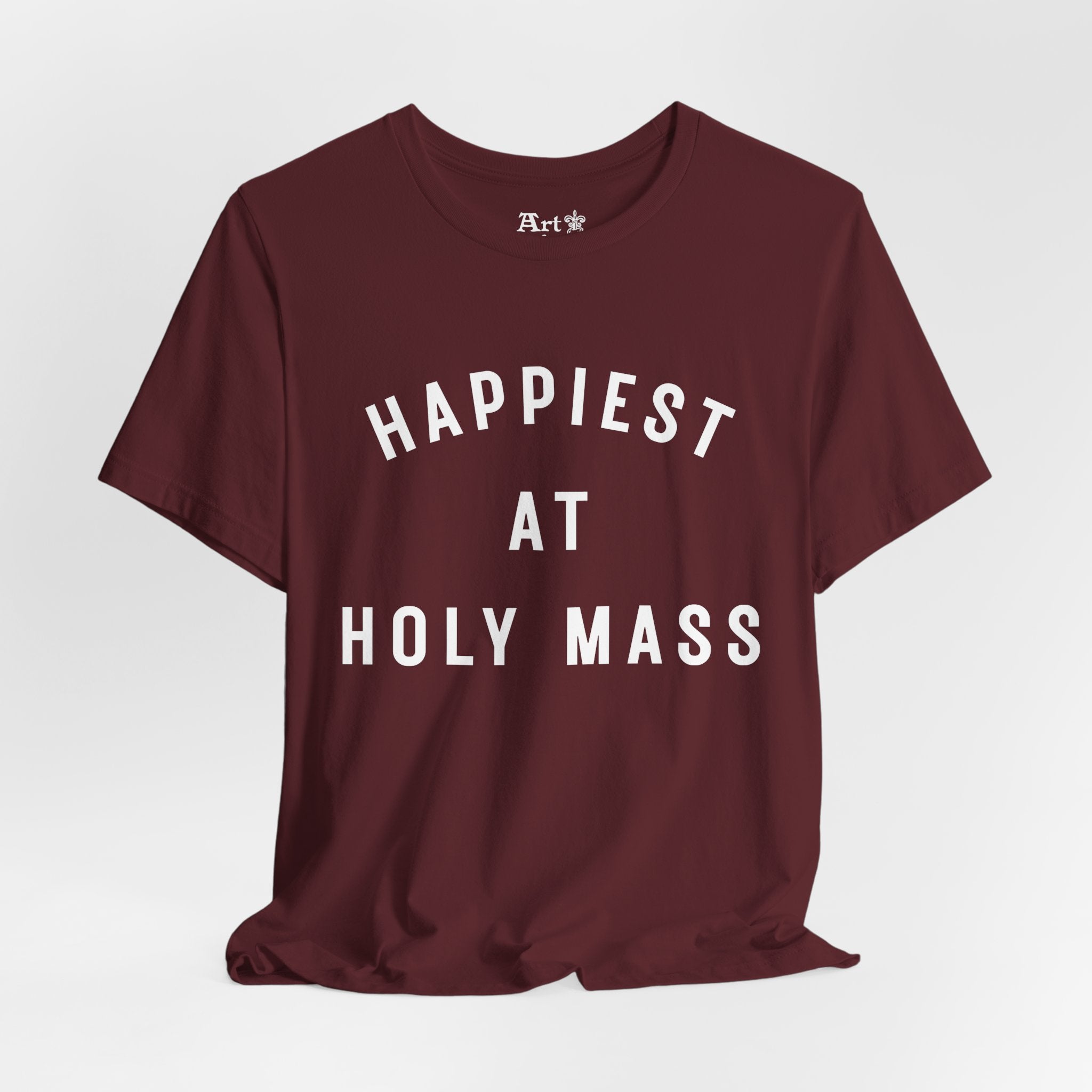 "Happiest at Holy Mass" T-Shirt