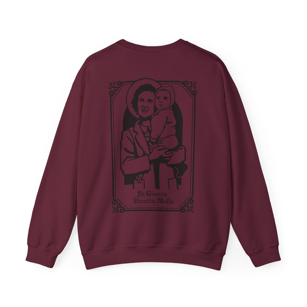 Saint Gianna Beretta Molla Sweatshirt