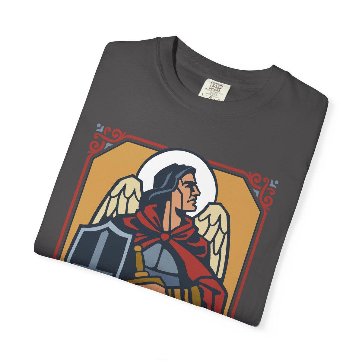 St. Michael Archangel T-Shirt | Comfort Colors Christian Tee | Catholic Gift | Faith Tee