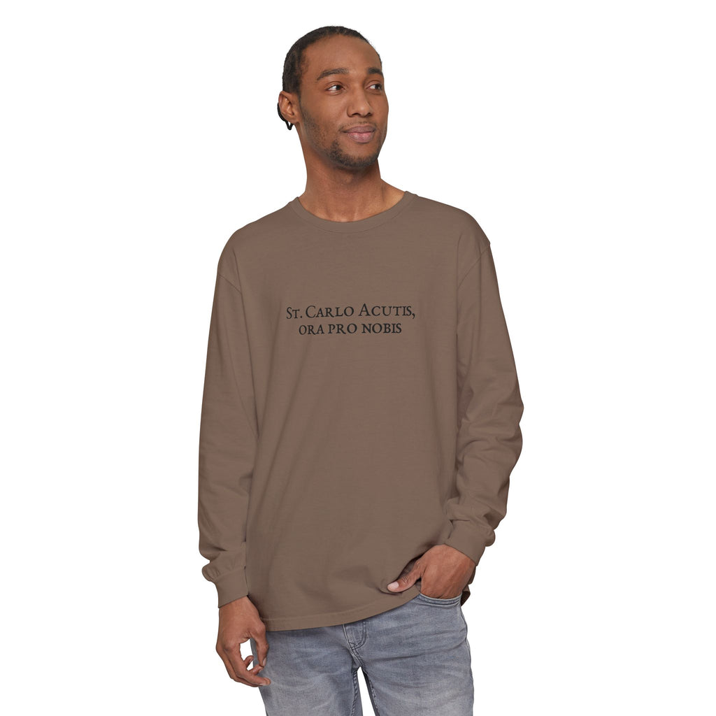 St. Carlo Acutis Long Sleeve T-Shirt
