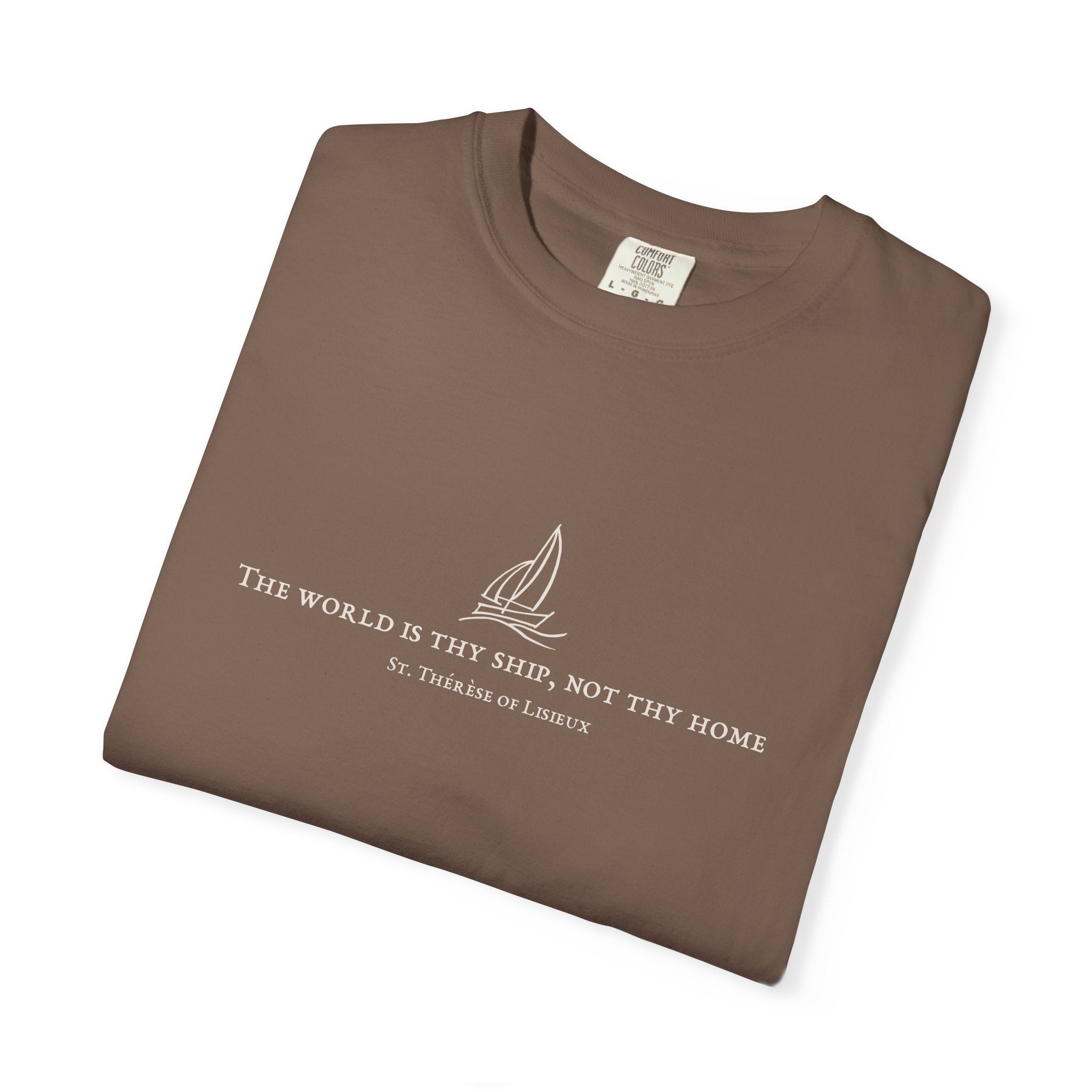 "The World is Thy Ship" T-shirt