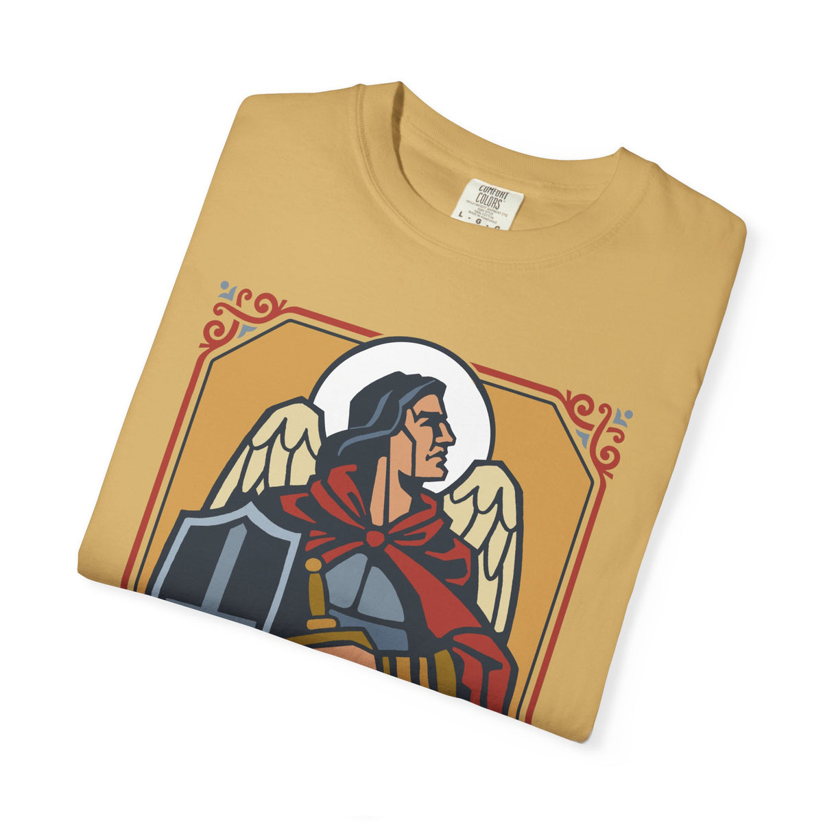 St. Michael Archangel T-Shirt | Comfort Colors Christian Tee | Catholic Gift | Faith Tee