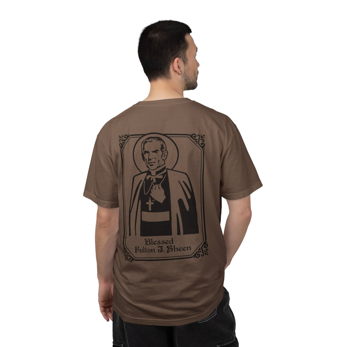 Blessed Fulton Sheen T-Shirt | Faith-Based Apparel | Religious Gift | Christian | Catholic Gift | Saint Shirt | Comfort Colors