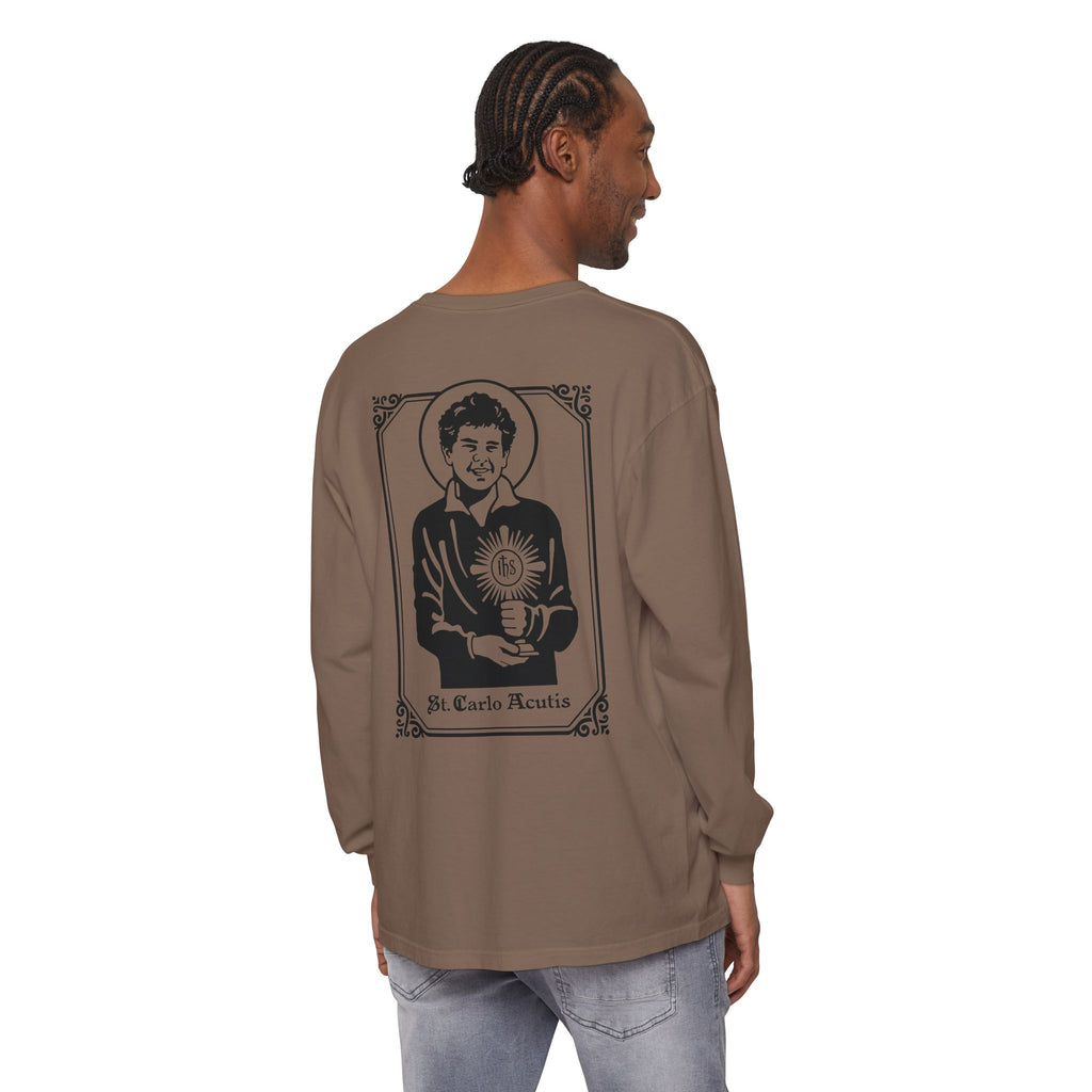 St. Carlo Acutis Long Sleeve T-Shirt