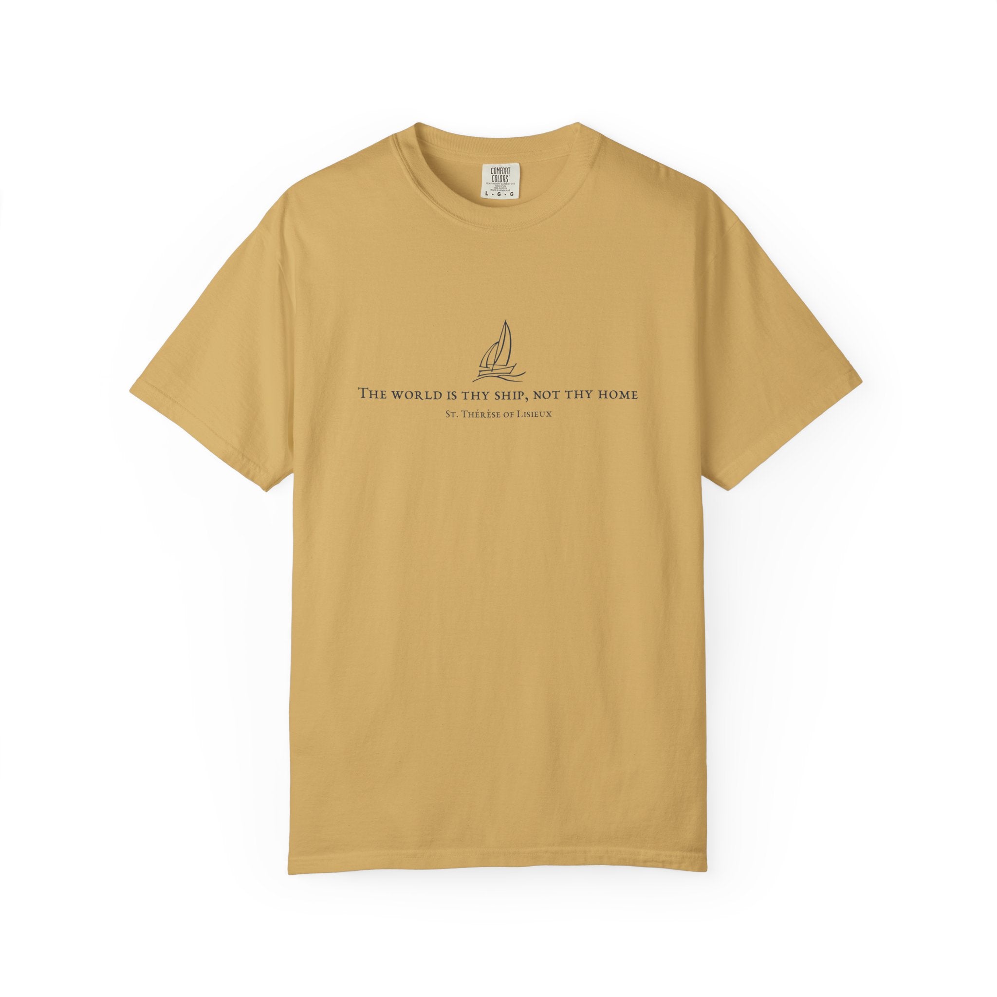 "The World is Thy Ship" T-shirt