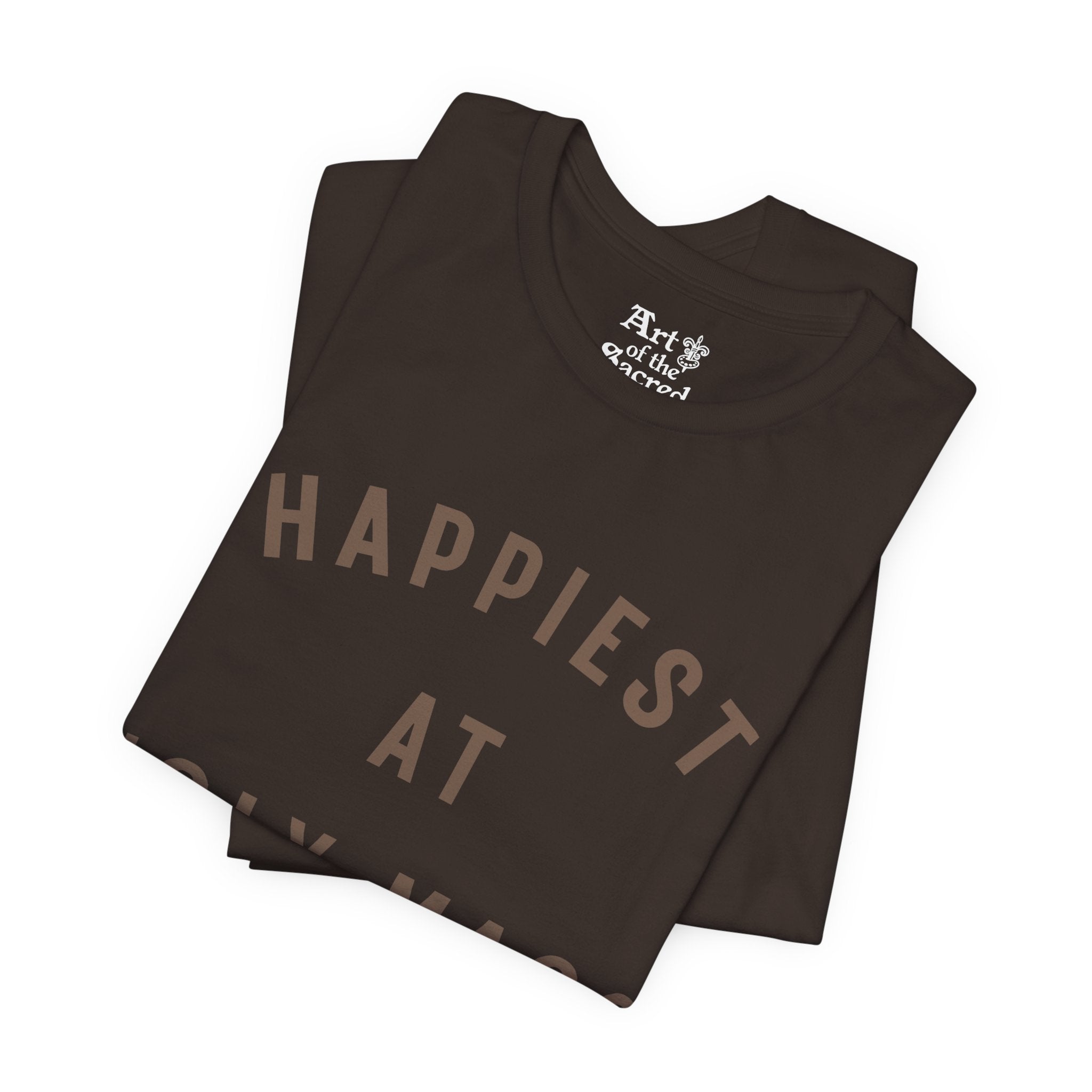 "Happiest at Holy Mass" T-Shirt