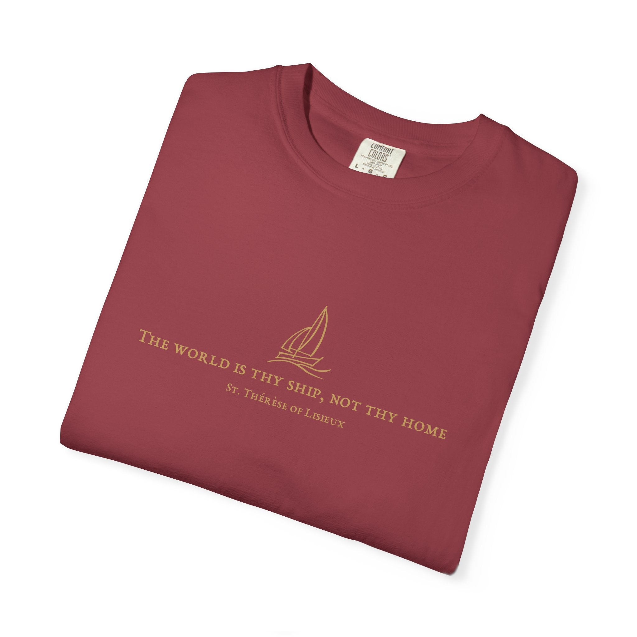 "The World is Thy Ship" T-shirt