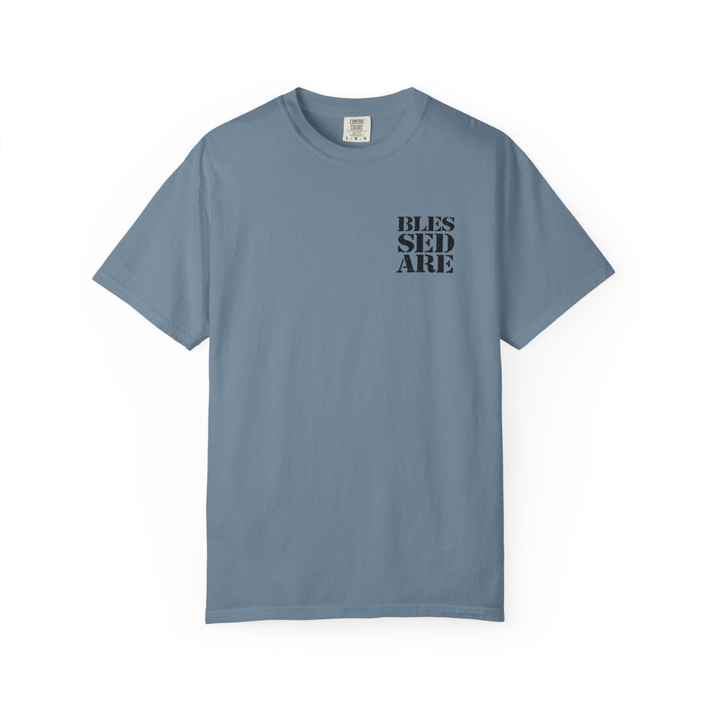 Blessed Are T-Shirt | Beatitudes Scripture Faith Christian Tee