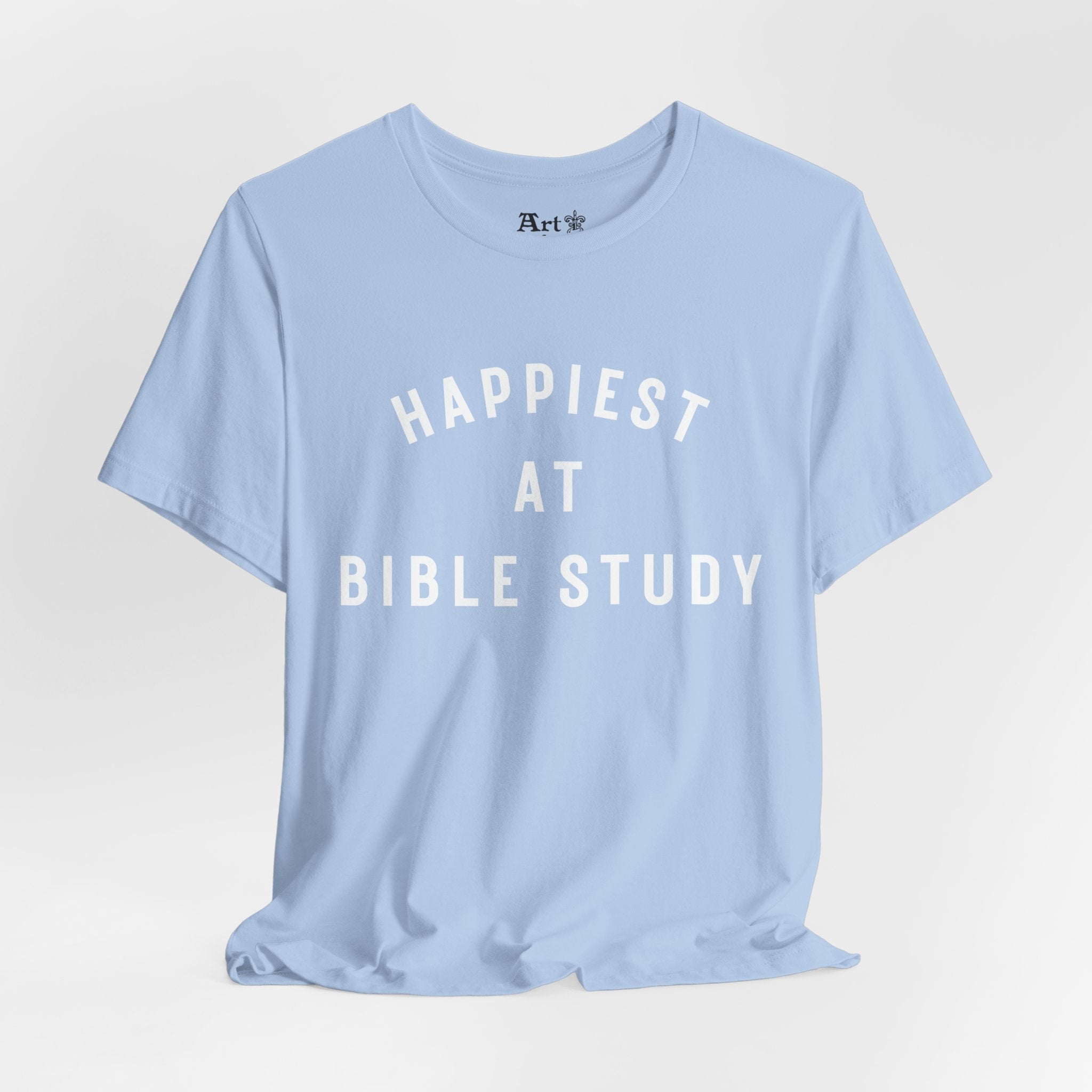 "Happiest at Bible Study" T-Shirt