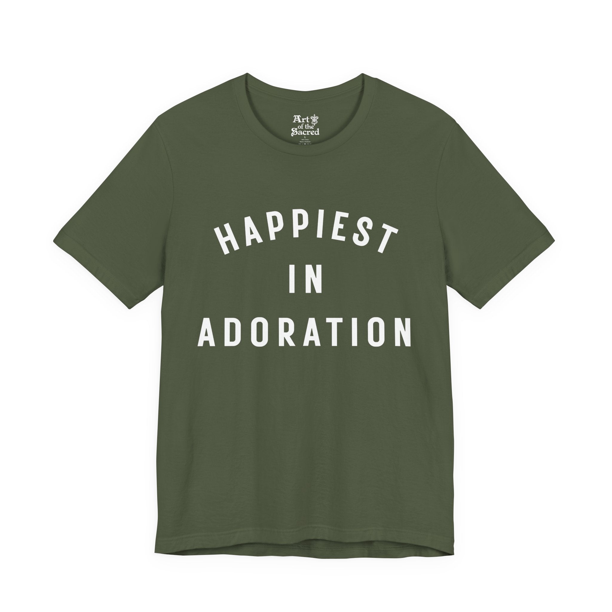 "Happiest in Adoration" T-Shirt