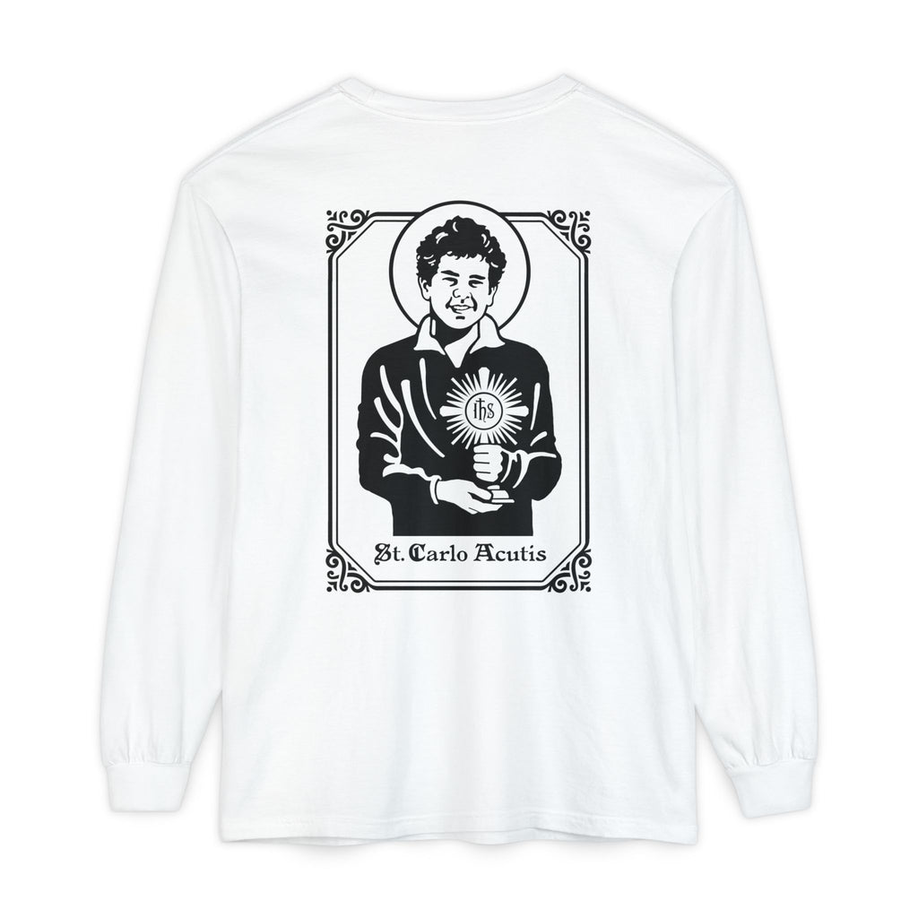 St. Carlo Acutis Long Sleeve T-Shirt